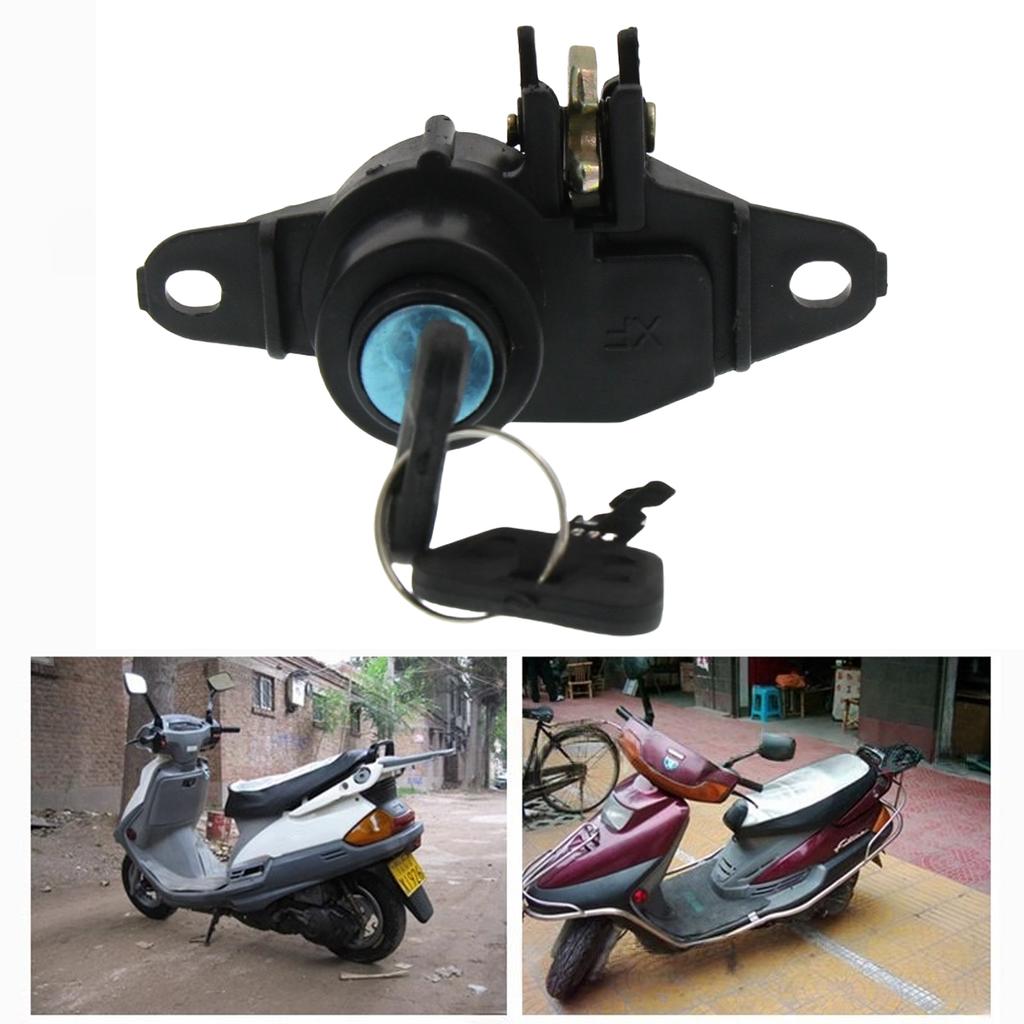Electric Bike Tail Box Lock with Easy Installation & Anti Theft Designs Ergonomic Key Design Motorcycle Trunk Lock Set