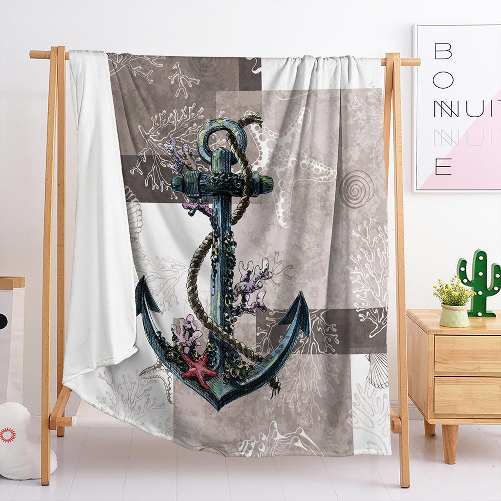 Decke Flanelldecke Meerestiere 3D Digitaldruckdecke Decke