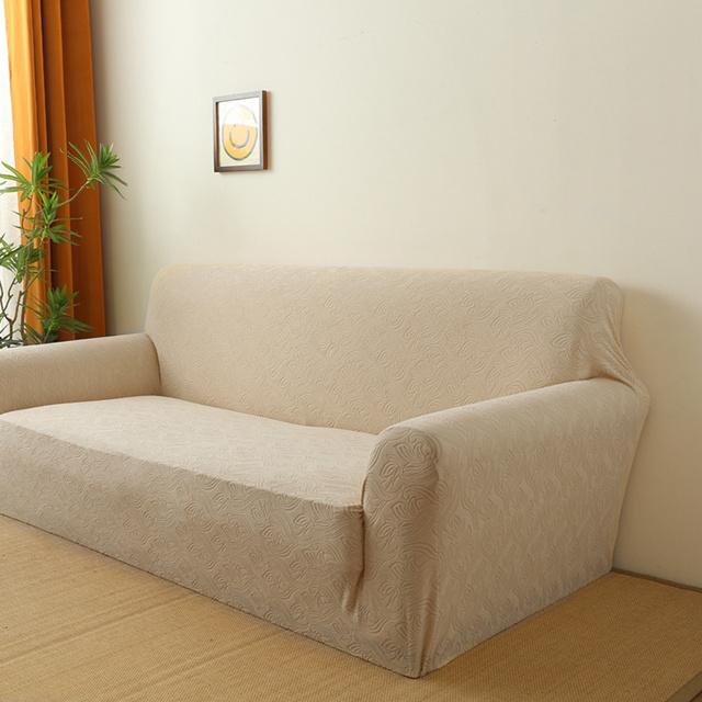 Sofa Cover For Living Room Elastic Jacquard Sofa Chaise Covers Lounge Sectional Couch Corner Slipcover L Shap