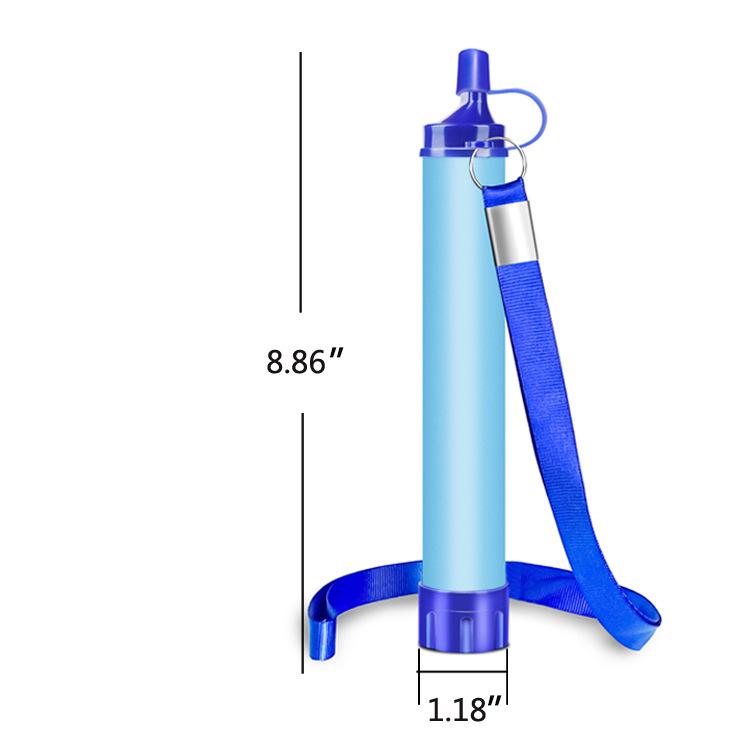 Portable Lightweight Survival Water Purifier Straw