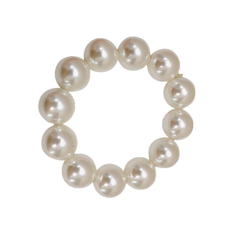 Romantic Korean Pearl Hair Tie - Sweet, Versatile, Elastic Band