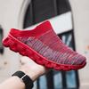 Women's Sandals Backless Walking Sneakers Summer Slip-on Mule Shoes Closed Toe Slippers for Men Plus Size 35-48