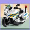 Alloy Inertia Motorcycle Model With Alloy And Plastic Materials For Kids Collectors