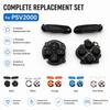 Shoulder Buttons Replacement Button Set Handheld Console Buttons for PSV2000 Controller Button Kit