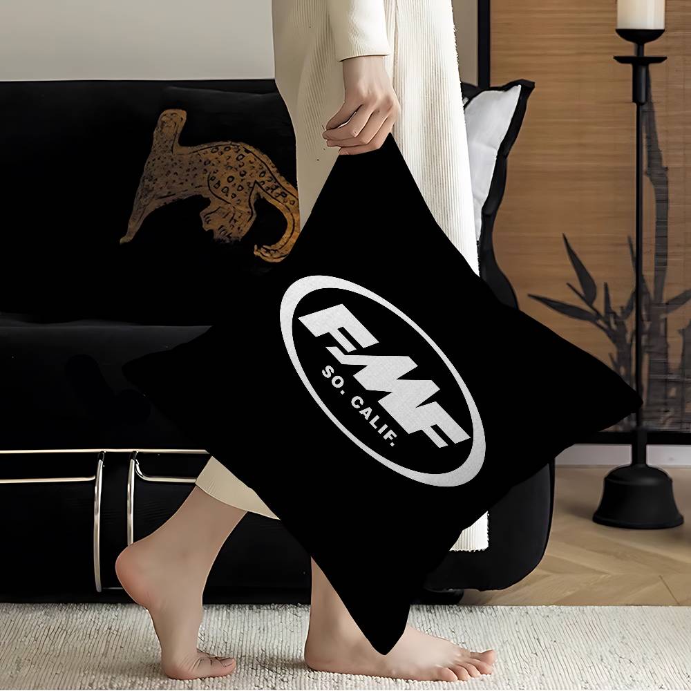 Fmf Racing Logo Personalized Pillow Cover Kids Bedroom Wild Party Decor Pillowcase Kid Birthday Shower Gift