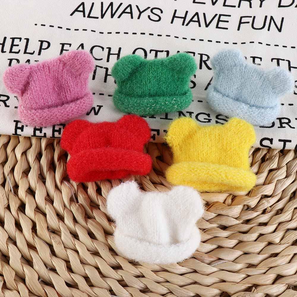 Knitted Mini Knitted Hats Mini Knitted Finger Cap DIY Doll Decorative Cap  Kids Girls Toys