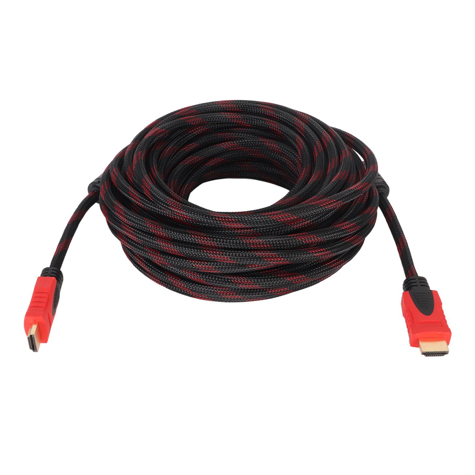 

49ft HD Multimedia Interface Cable Full HD 1080p Flexible HD Multimedia Cord for TV Computer