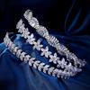 Korean Style Light Luxury Zircon Headband Temperament Birthday Photo Studio Hair Accessories Fashionable Bride Wedding Dress Headwear