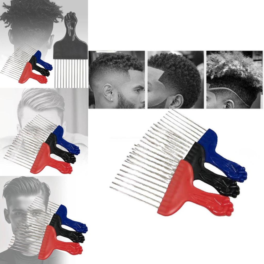 Premium Stainless Steel Hair Comb For Effortless Styling And Detangling With Precision