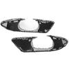 2pcs Front Bumper Foglight Grille Left Right 2038851753 Replacement for Benz C‑Class W203 C230 C240 C32 AMG