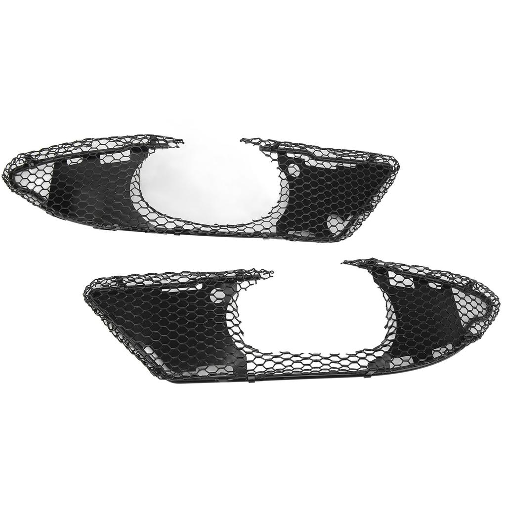 2pcs Front Bumper Foglight Grille Left Right 2038851753 Replacement for Benz C‑Class W203 C230 C240 C32 AMG