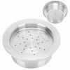 Refillable Design Coffee Capsule Kit Brush Kit Stainless Steel Capsule Set  For Coffee Machine