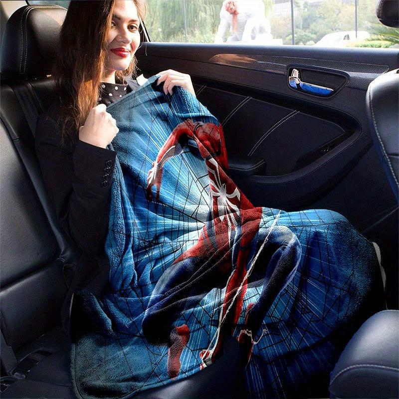 Spider-man Roztomilá Tištěná Deka Obdélníková Měkká Pohodlná Moderní Styl Polyester