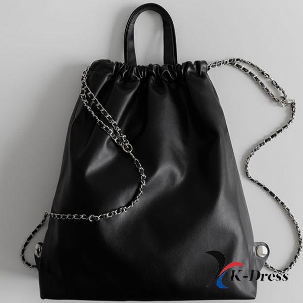 Classic Chain Leather Tote Bag (1 Color)