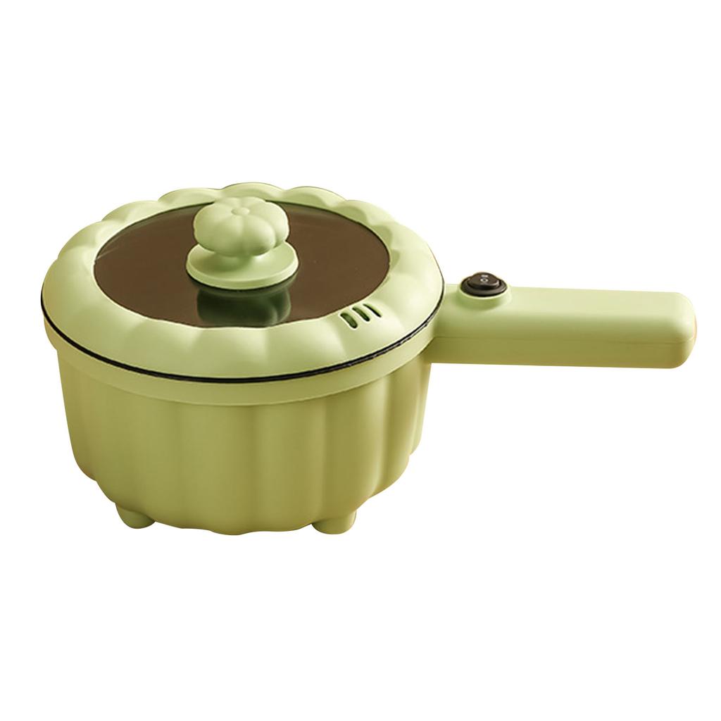 2.0L Electric Cooking Multifunctional 600W Portable Long Handle Hot Pot Noodle Cooker for Dormitory Travel Home