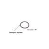 Stainless Steel Ribbed Nose Rings for Men & Women - Trendy Hip-Hop Jewelry