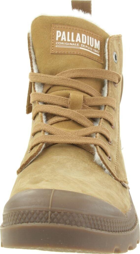 Ботинки Palladium Pampa HI ZIP WL на подкладке коричневые 0598