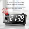 YaoQiu Multi-function LED Projection Alarm Clock