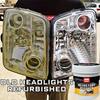 Car Headlight Restoration Kit | Yellowing & Scratch Remover with UV Protective Coating | DIY Repair for Oxidized Lenses