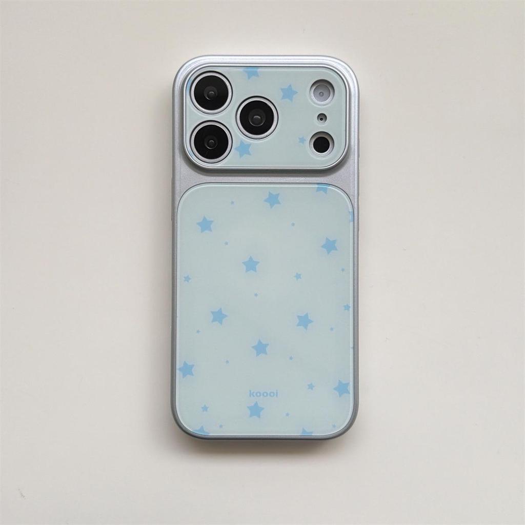 Large Window Star Anti-Fall Phone Case for iPhone 14/13 Pro Max