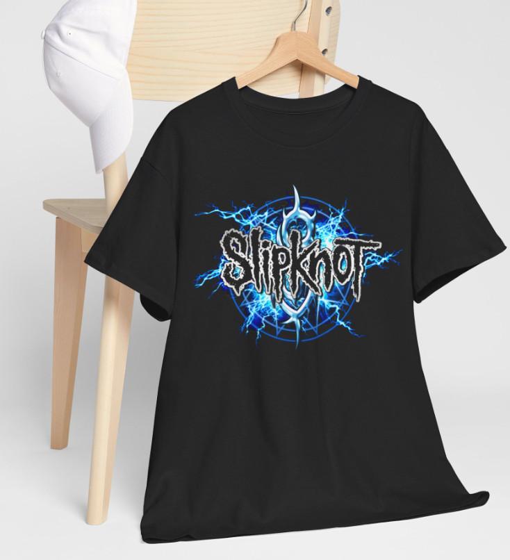 SLIPKNOT Синий Хаос Винтажная Редкая Футболка Унисекс Футболка XL