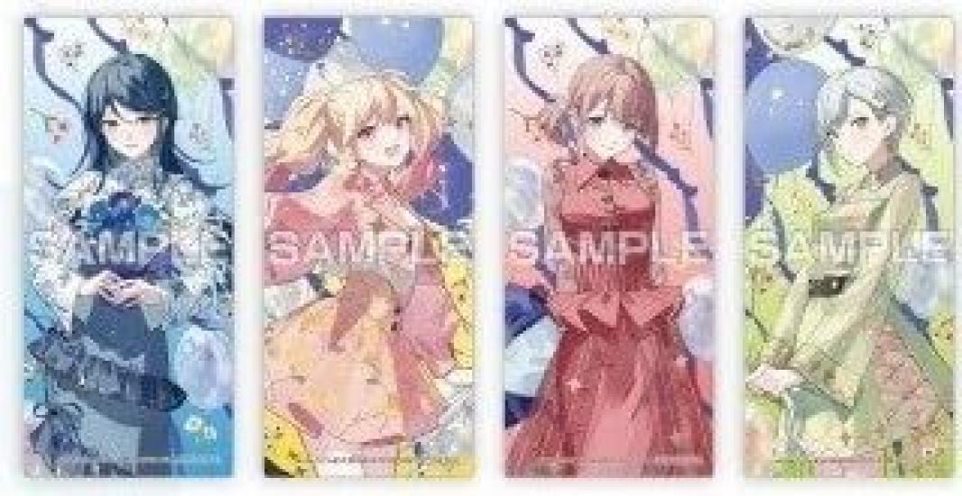 

Leonid Набор прозрачных закладок из 4 штук Tenma Hinomori Mochizuki Project Sekai 4-я годовщина День благодарения Памятный Аниме Ярмарка Ограниченный выпуск Бонус