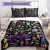 Minecraft Duvet Cover Set Perfect for Dormitory Lightweight Perfect Gift for Friends & Family