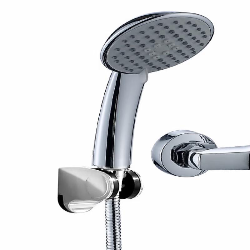 TLXT Wall-Mounted Concealed Handheld Shower Faucet Set