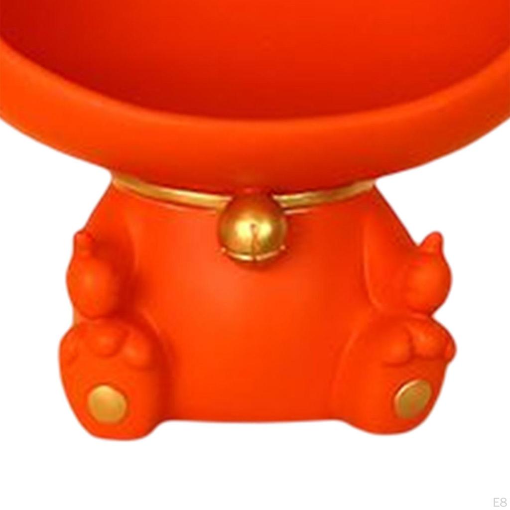 Cat Figurine Storage Box Desk Organizer Candy Nordic Statue of ,