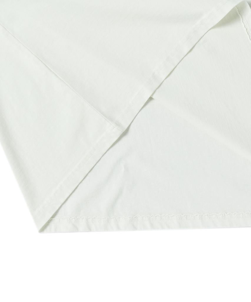 TRAVEL Culture House Pigment Short Sleeve T-Shirt Cream