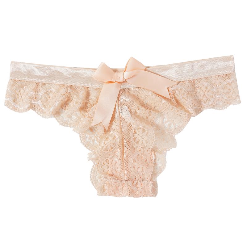 Sexy Spitze Tangas Frauen zurück süße Schleife Höschen nahtlose Bikinis Damen Unterwäsche