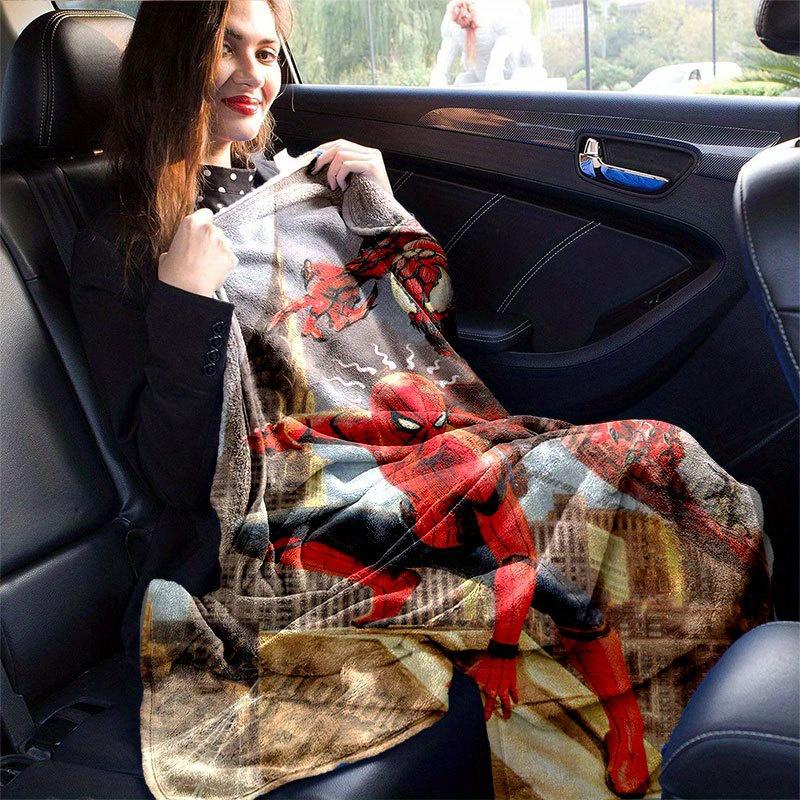 Spider-man Roztomilá Tištěná Deka Obdélníková Měkká Pohodlná Moderní Styl Polyester
