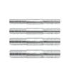 1pcs A/C Refrigerant Hose Barb Fitting 3/8 1/2 5/8 3/4 Straight Splice Push In Fitting Aluminium #6 #8 #10 #12 Car Accessories