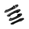 4PCS Glossy Black Exterior Door Handle Cover Trim for For Kia K5 Touch Sensitive