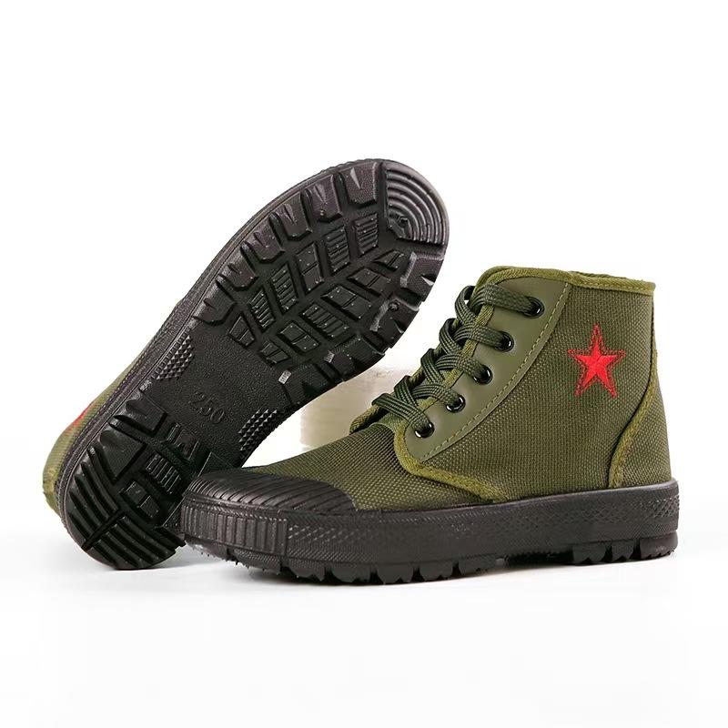 Drei-fach geschützte hohe und niedrige Liberation-Schuhe wasserdicht, ölbeständig und schmutzabweisend Herren Outdoor-Arbeitsschutzschuhe