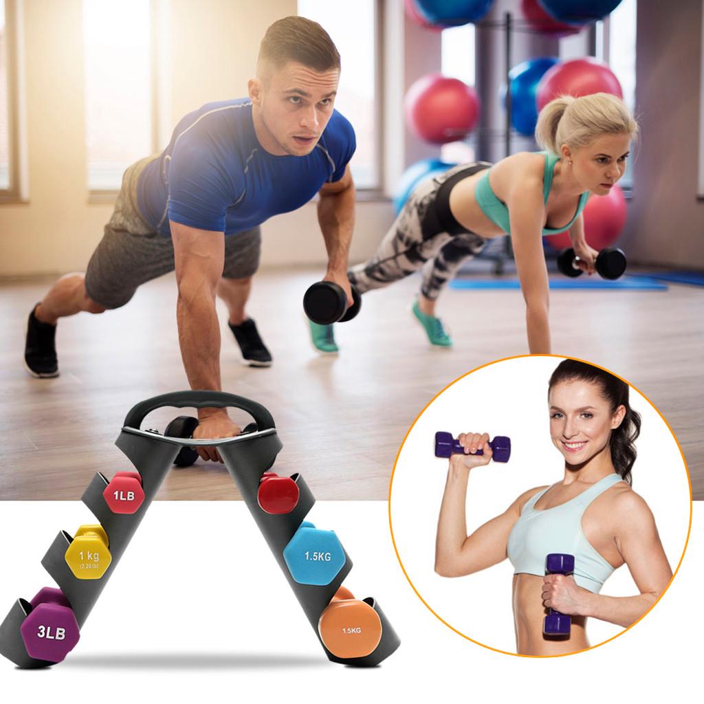 Dumbbell Rack Dumbbell Holder Portable Home 3 Tier Dumbbell Holder Home Exercise