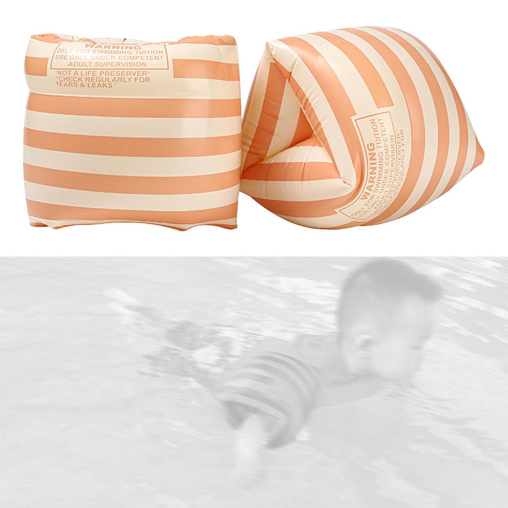 Kids Swimming Arm Float Rings Swimming Equipment Training Aid Floater Swim Arm Bands Tube Armlets for Children Girls Kids Adult