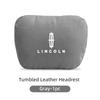 NEW Car Headrest Neck Support Seat Design Soft Car Neck Pillow Waist Pillow For Lincoln MKZ MKX Aviator Navigator Continental Co gyu7