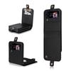 Applicable to Samsung Z Flip6 folding screen mobile phone leather case Z Fold5 skin matte insert card protective case 4th generation