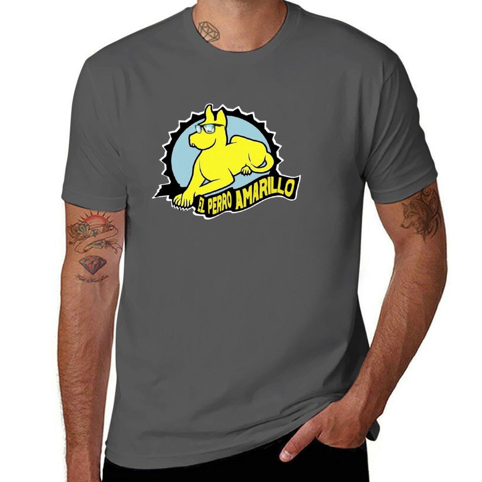 

EL PERRO AMARILLO CAMISA HONDURAS SHIRT1 T-Shirt man t shirt summer man tshirt T-Shirt 4XL