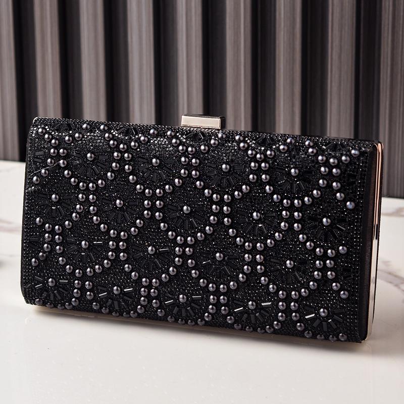

dinner fashion party bag banquet bag female cheongsam bag clucthbag чёрный