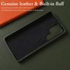 For Magsafe Case Samsung Galaxy S26 Ultra s25FE S23Plus S23Ultra S24 Premium Genuine Leather Cover Magnetic Cases Full Coverage