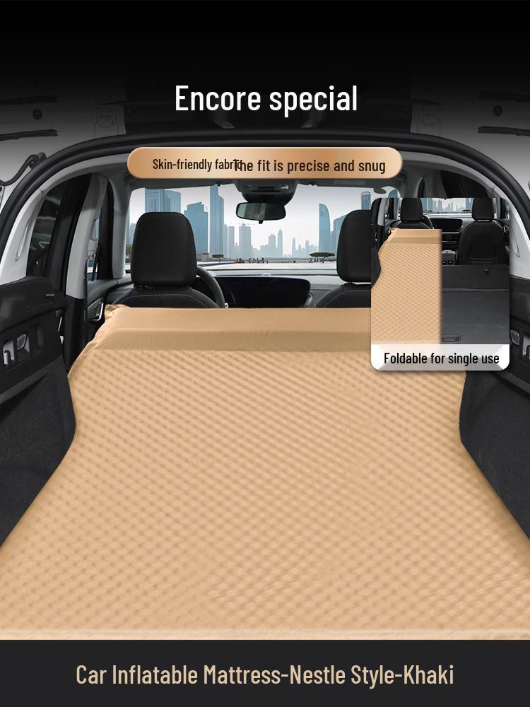 Buick Envision & Enclave SUV Inflatable Trunk Bed - Portable Sleeping Travel Mat with Free Inflation.