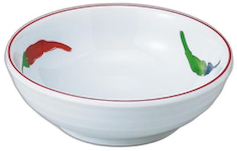 

Round Chili Pepper Bowl x 11 x Shokado Setomonohonpo [11 3.5cm]