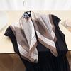 Square Scarf Hijab Bandana Handkerchief Silk Scarves Woman Headscarf Fashion Elegant Soft Breathable Stylish Versatile Gift