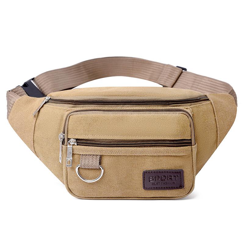 Outdoor Lightweight Sports Chest Bag Oxford Durable Stall Business Cashier Pocket Joker Travel Shoulder Crossbody Bag.