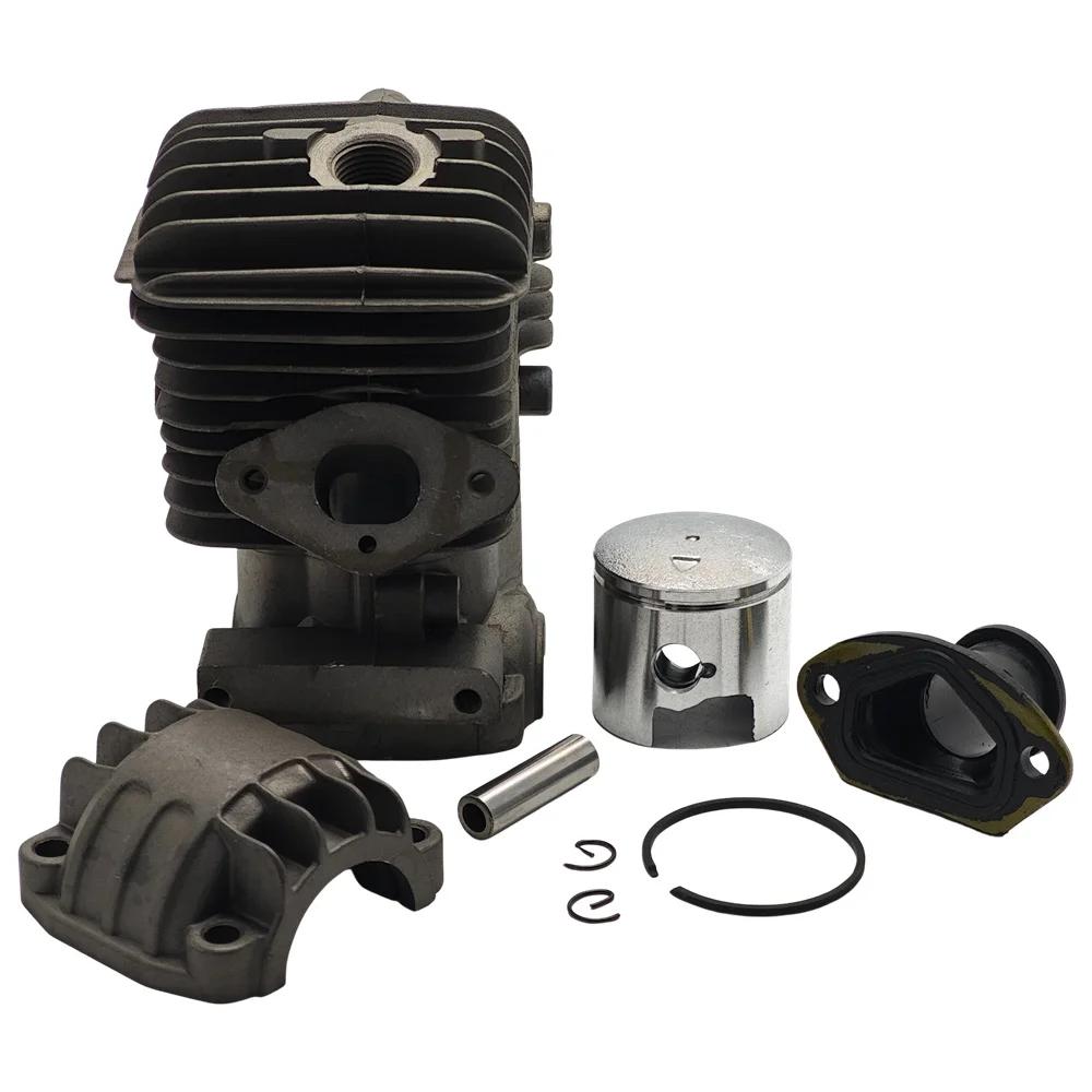 Replacement 34mm Cylinder Piston Kit for Zenoah 2500 25CC G2500 A305 Chainsaw Accessories