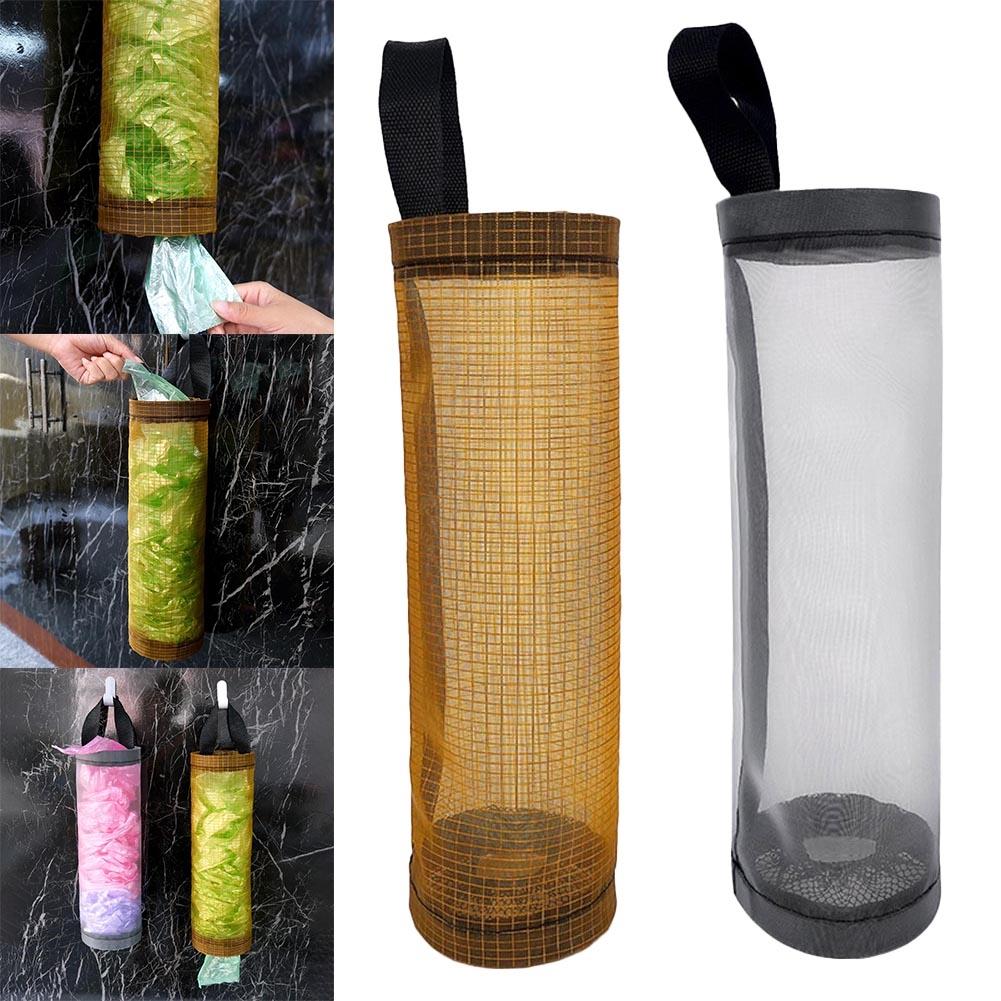 Space Saving Round Sundries Storage Bags for Kitchen Wall Mounting Set of 3