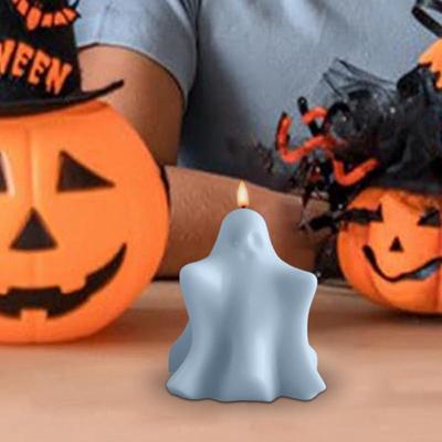 Spook Siliconen Mal Herbruikbare Kaarsen Maakmallen Siliconen Mallen Gietmallen Innovatieve 3D Epoxy Hars Mallen Epoxy Gietmal