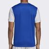 adidas T Shirts Men's Blue White Crew Neck Moderate Straight Fit DP3231
